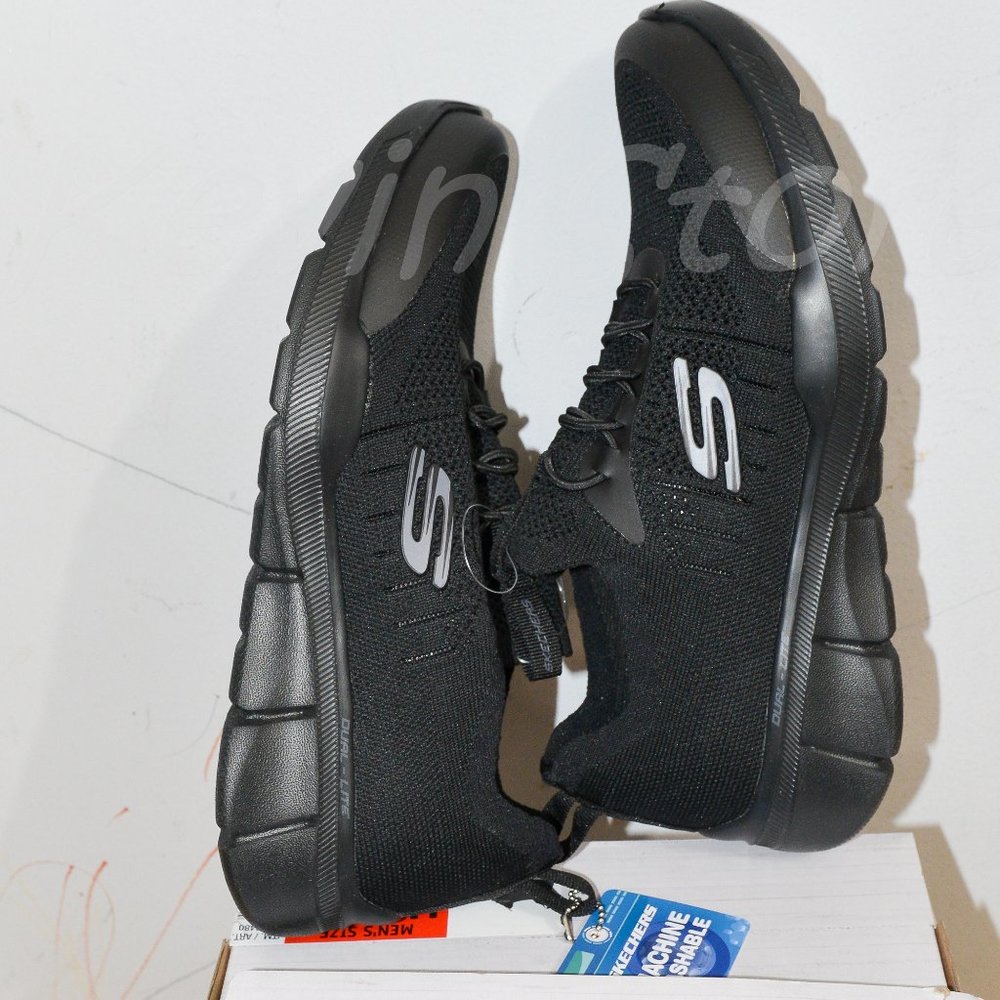 Black Skechers men Athletic shoes - Picture 7 of 9